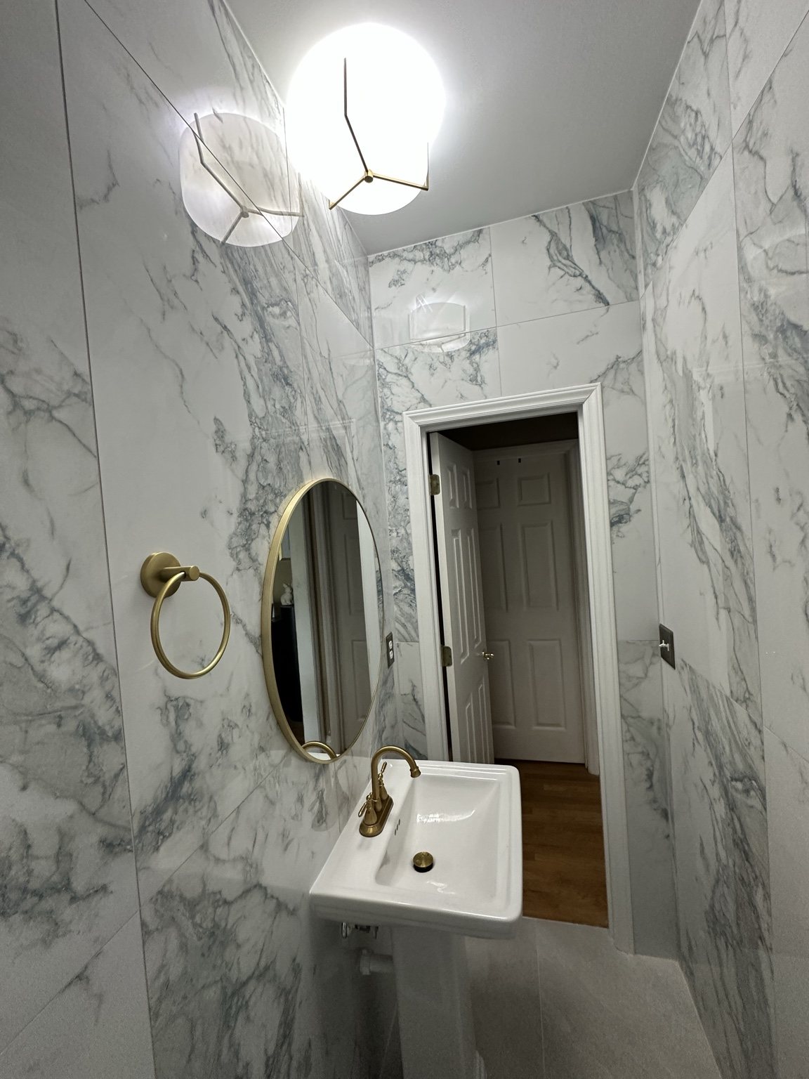 Tile installation project in Wilmington NC